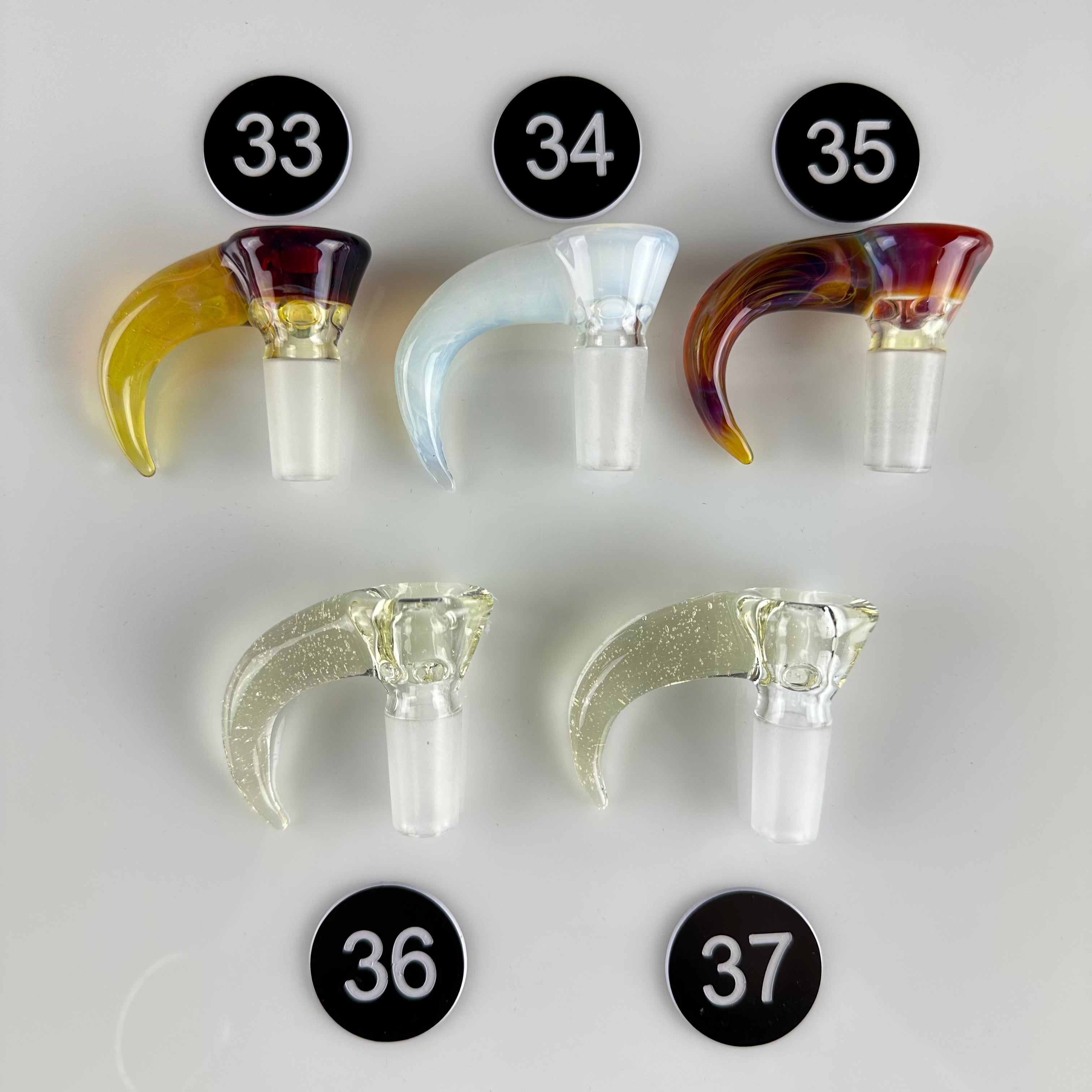 Full Color 4 hole 14mm bowl by Kenta Kito