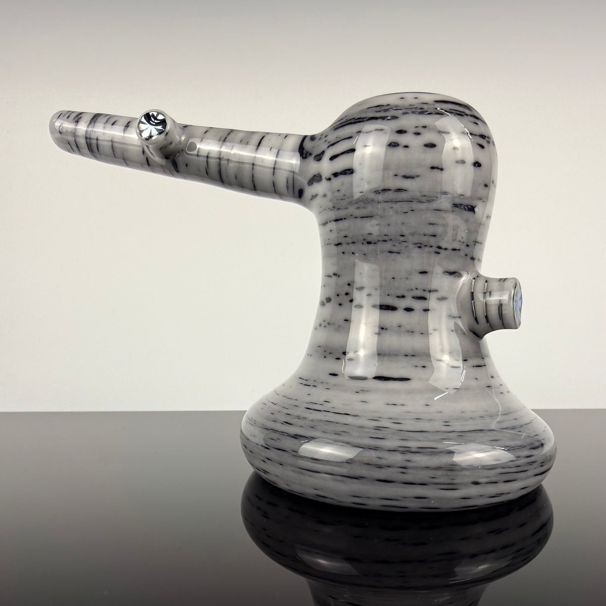 "Birch Tech" Standing Hammer Bubbler (10mm) by Engelman Glass