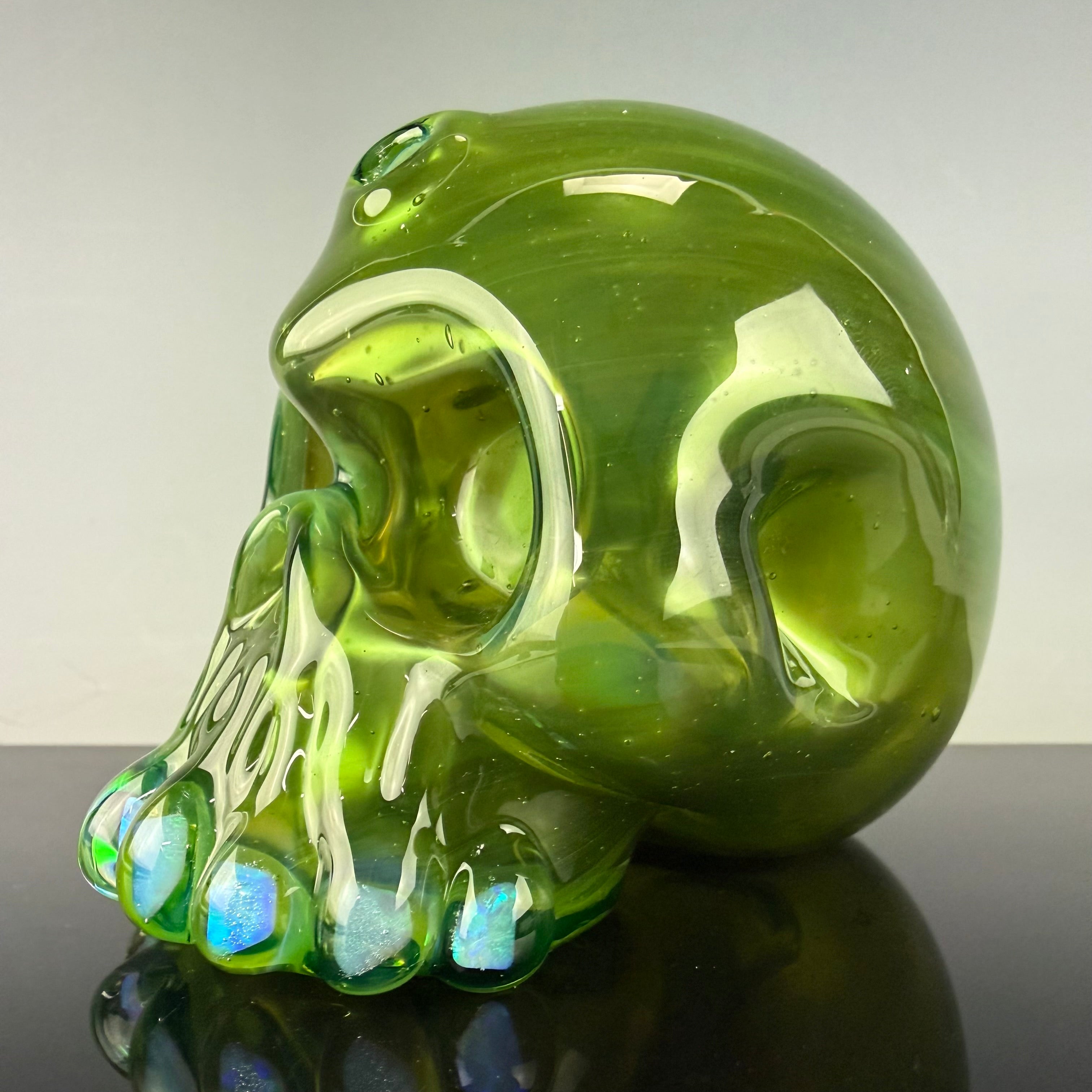 "Ion UV over Electrum" Skull Shredder by Carsten Carlile