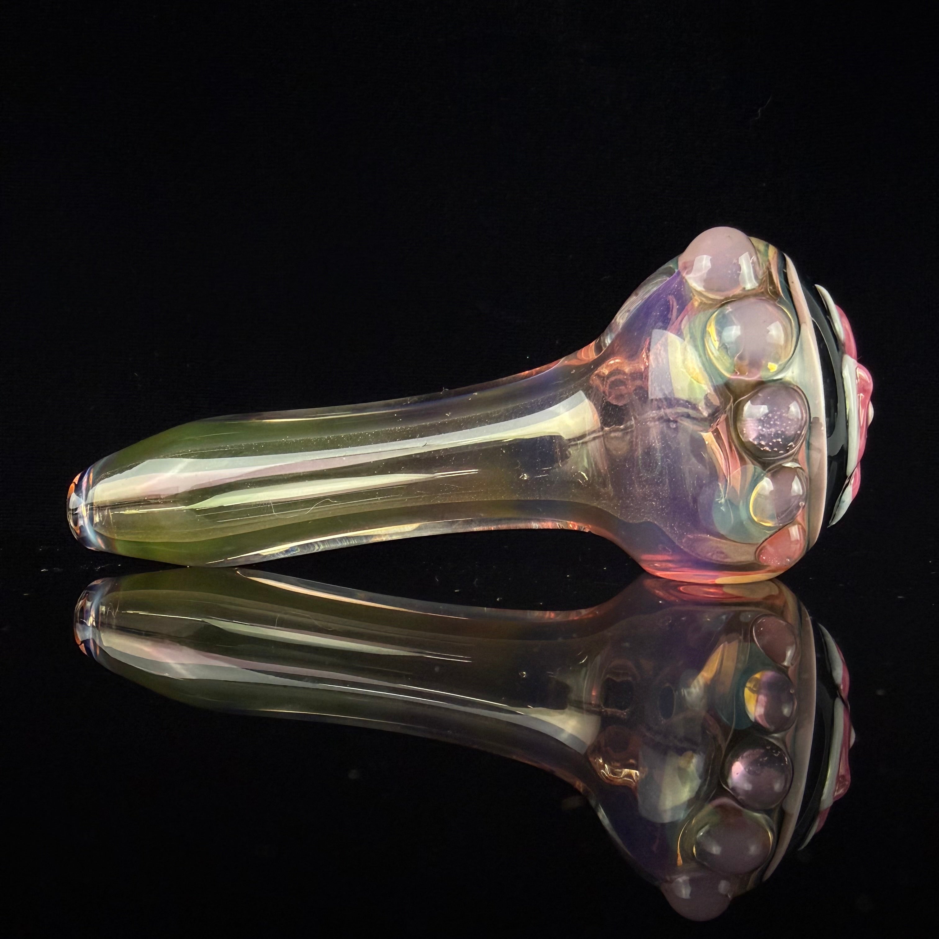 "Floral" Spoon #1 by Sarita Glass