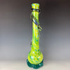 Large 3G Waterpipe W/ Dichroic Wrap by Noble Glass