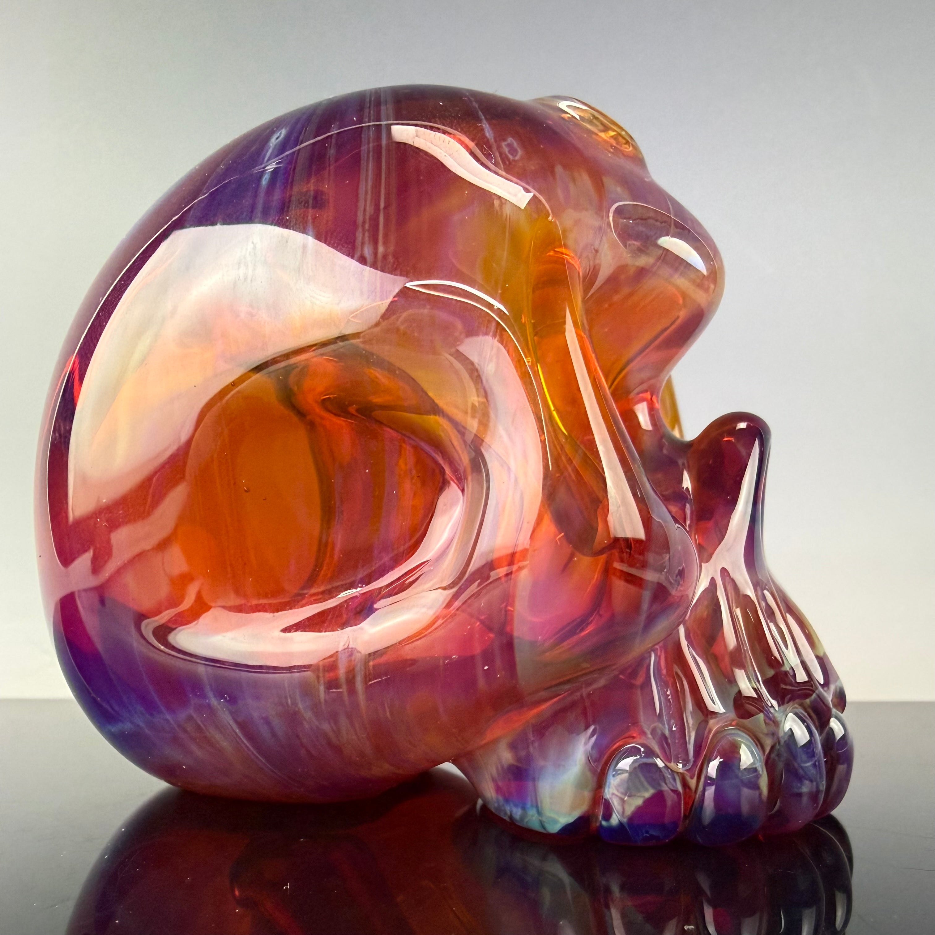 "Amber Purple" Skull Shredder by Carsten Carlile