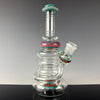 "Aqua Azul & Amber Purple" "Daily Driver" Spinnerjet Waterpipe by Mike Philpot