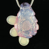 "Glowstick, Gold Amethyst, Electric Flamingo, Glowslime" UV Pendant by Salt Glass