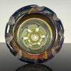 "Elements" Color Multi-hole Slide 14mm by Mobius Glass