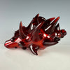 "Pomegranate" Spiked Seashell Handpipe by Christina Cody