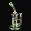 "Green Stardust" Wig Wag Showerhead-Ball Rig by OJ Flame