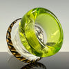 "Elements" Color Multi-hole Slide 14mm by Mobius Glass