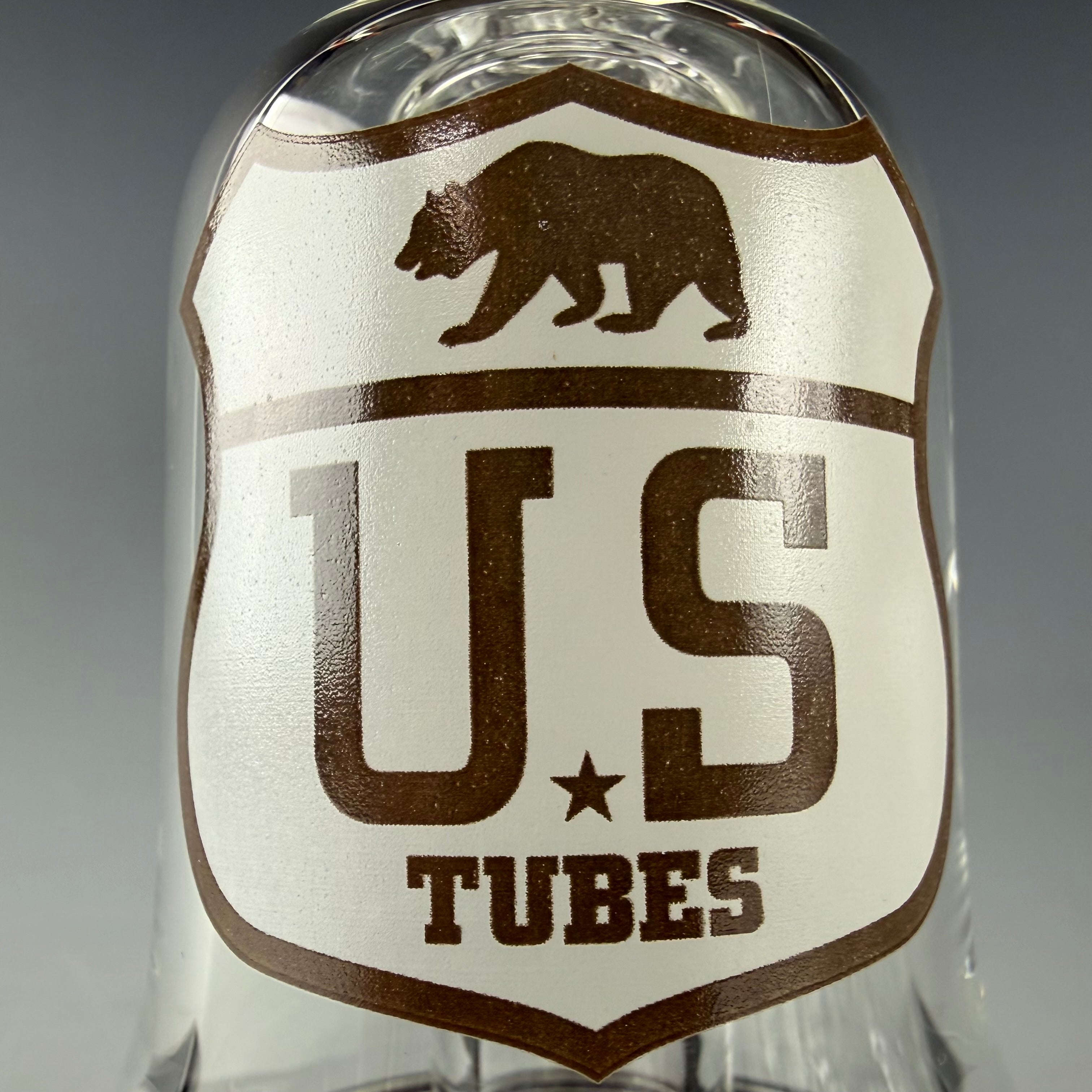 "Hybrid Base" 14mm Bubbler by US Tubes