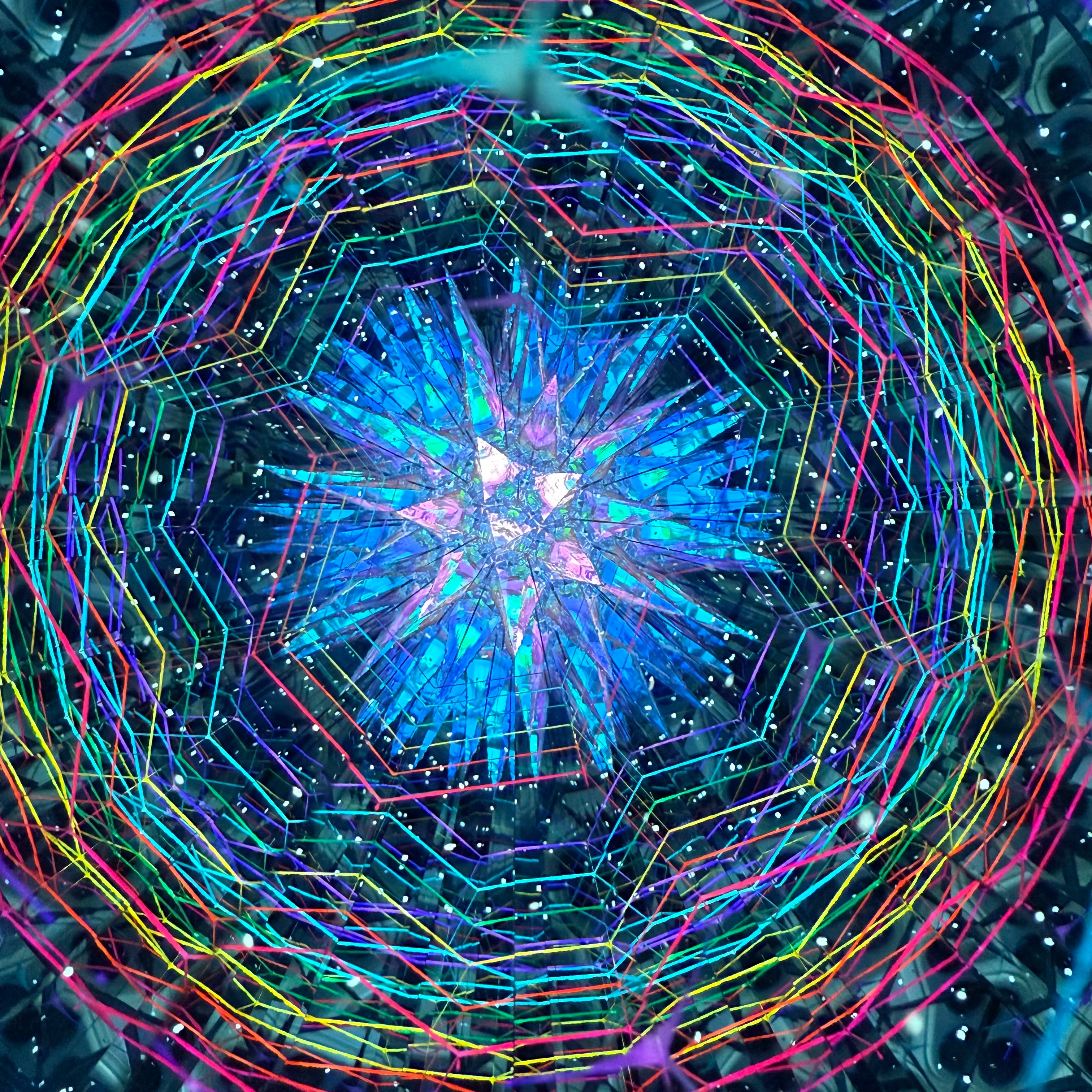8" "Mini Nova Star" Kaleidoscope by David L. Sugich