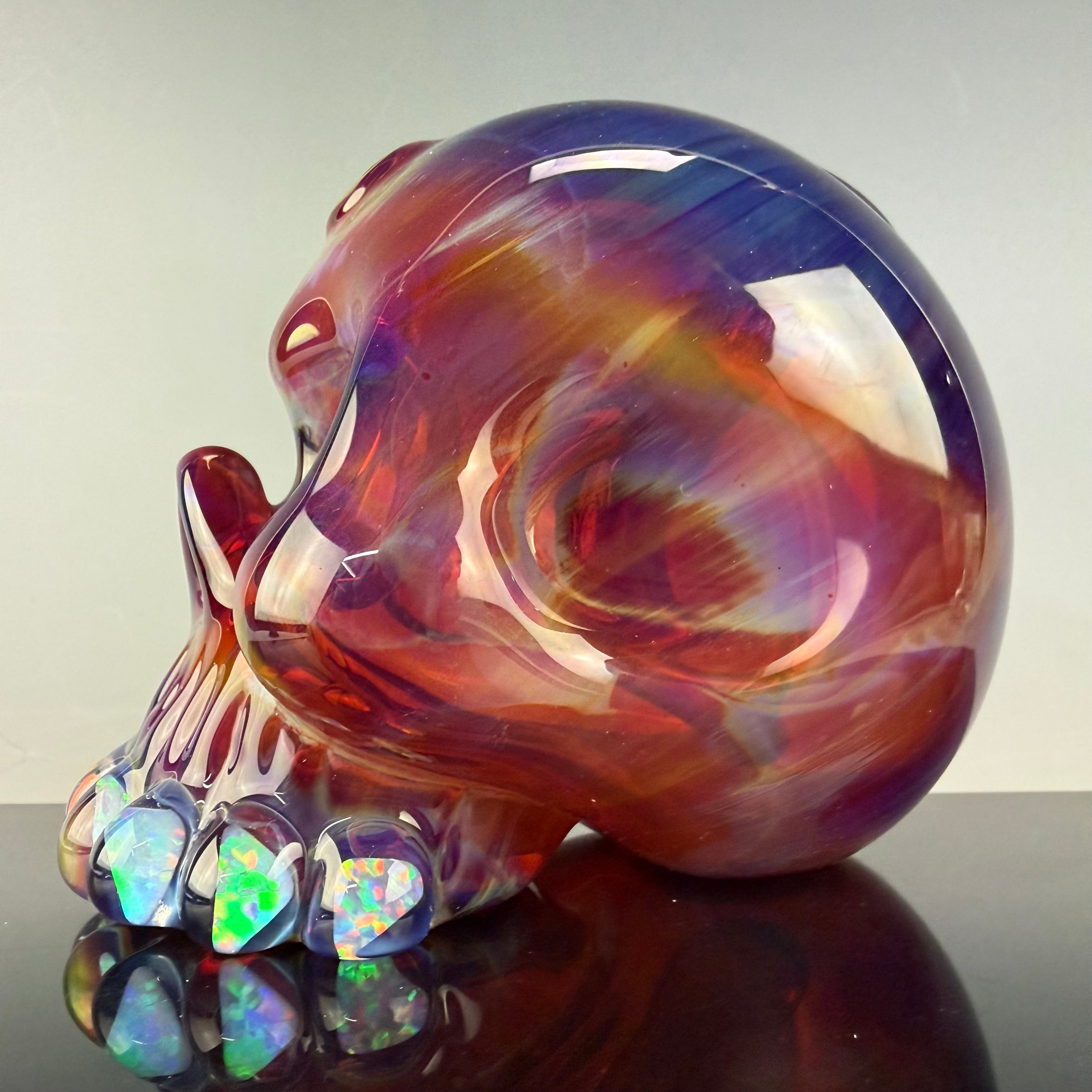 "Amber Purple" Skull Shredder by Carsten Carlile