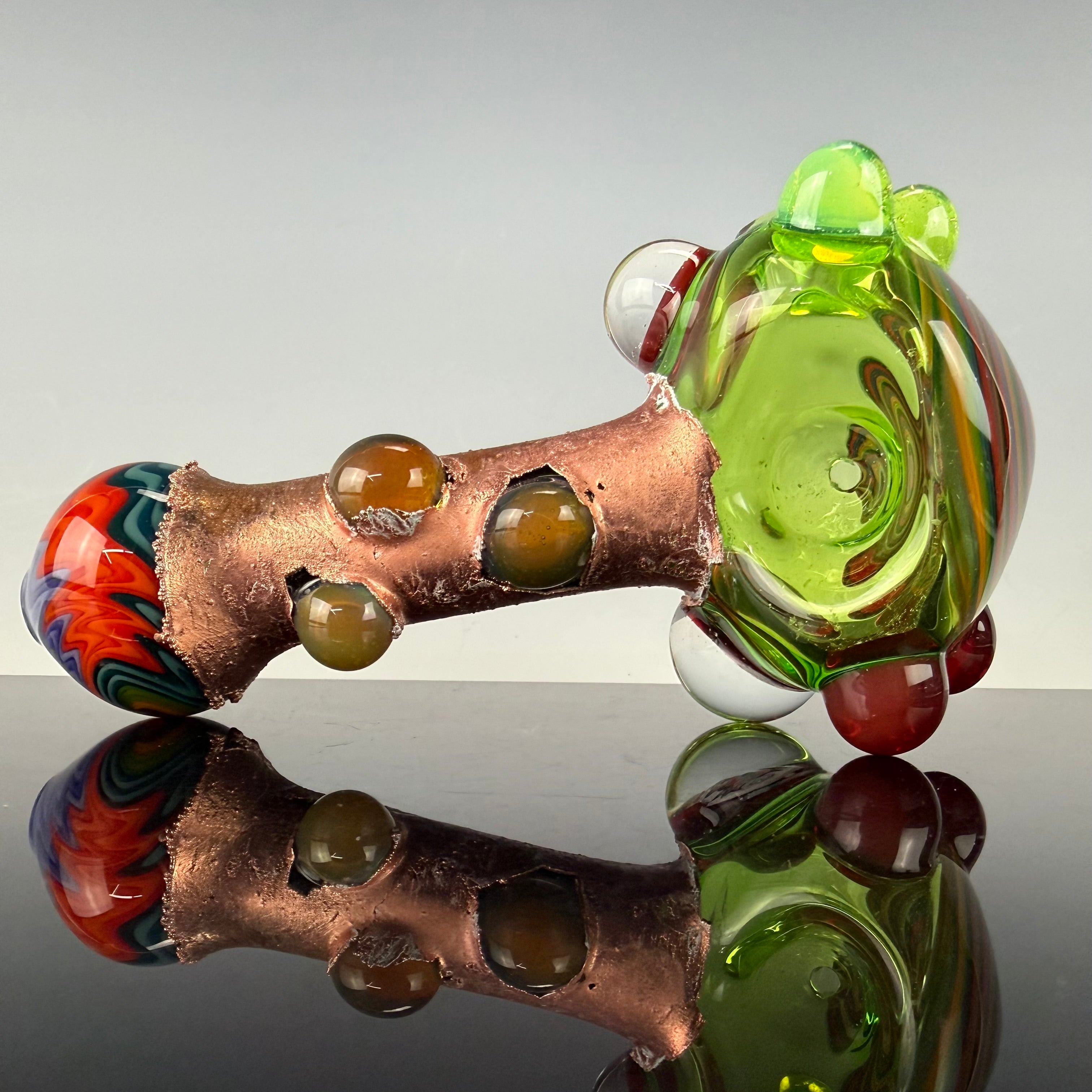 Electroformed Heady Sectional Spoon by Outland Glass