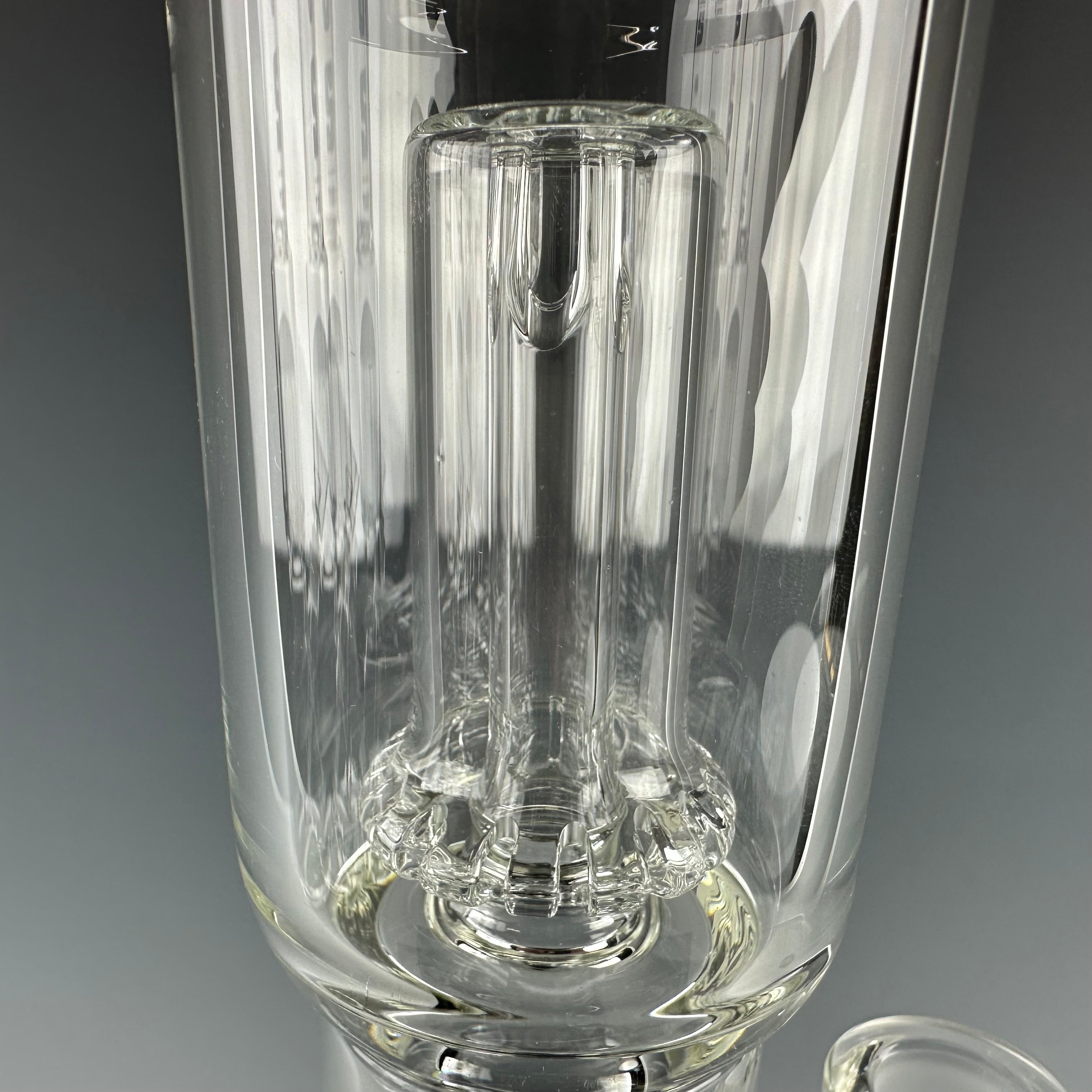Fixed Straight Foot to Circ Waterpipe by US Tubes