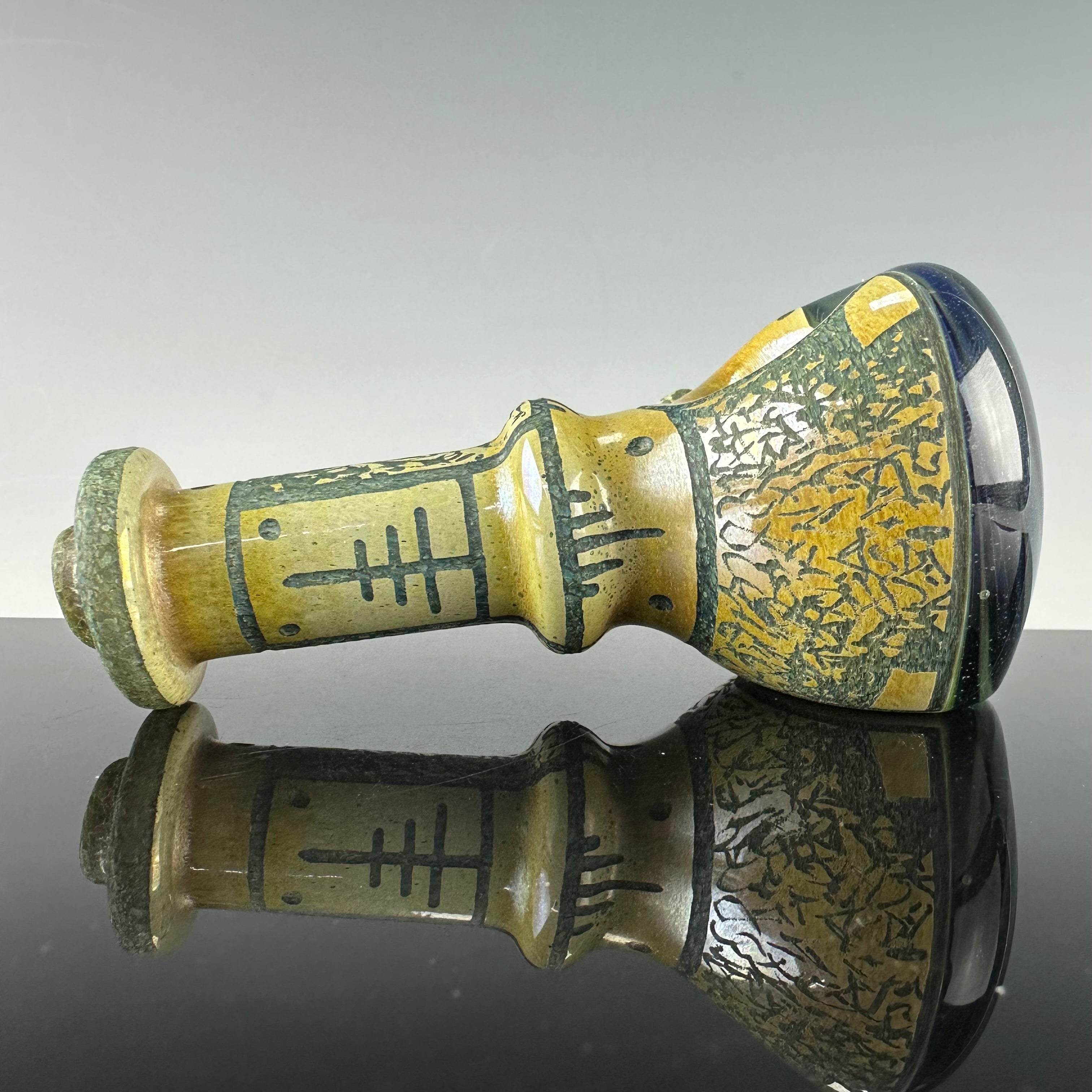 Hand Carved Handpipe #2 by Corey Clark