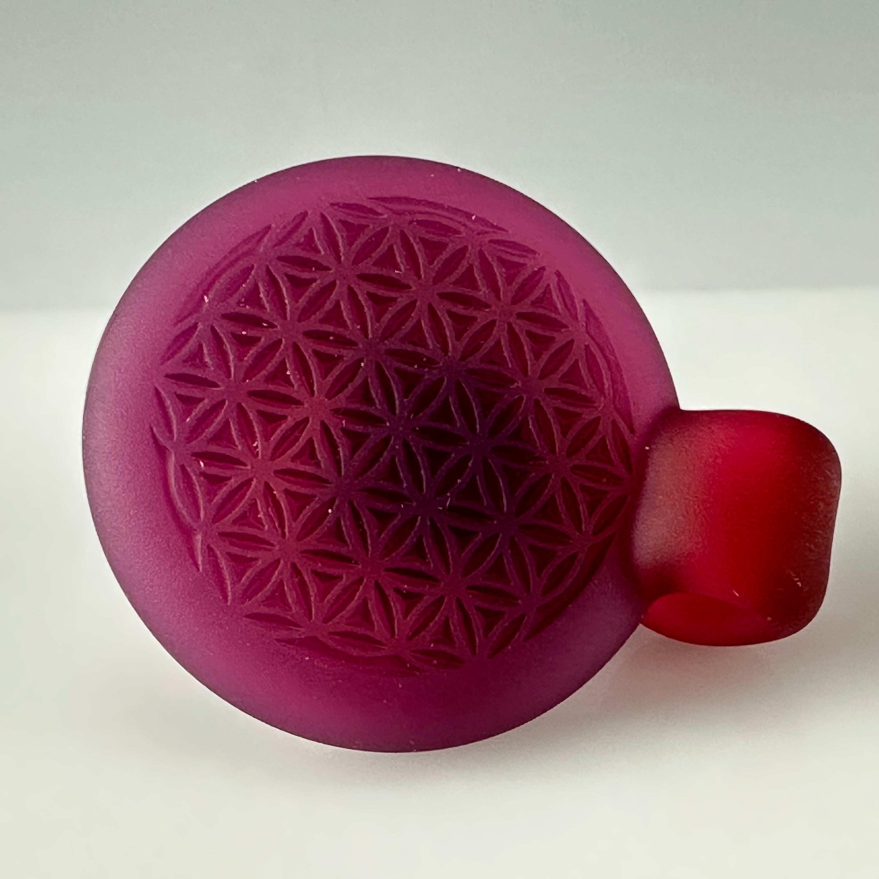 "Sacred Geometry" Matte Pendant from GlassMaze