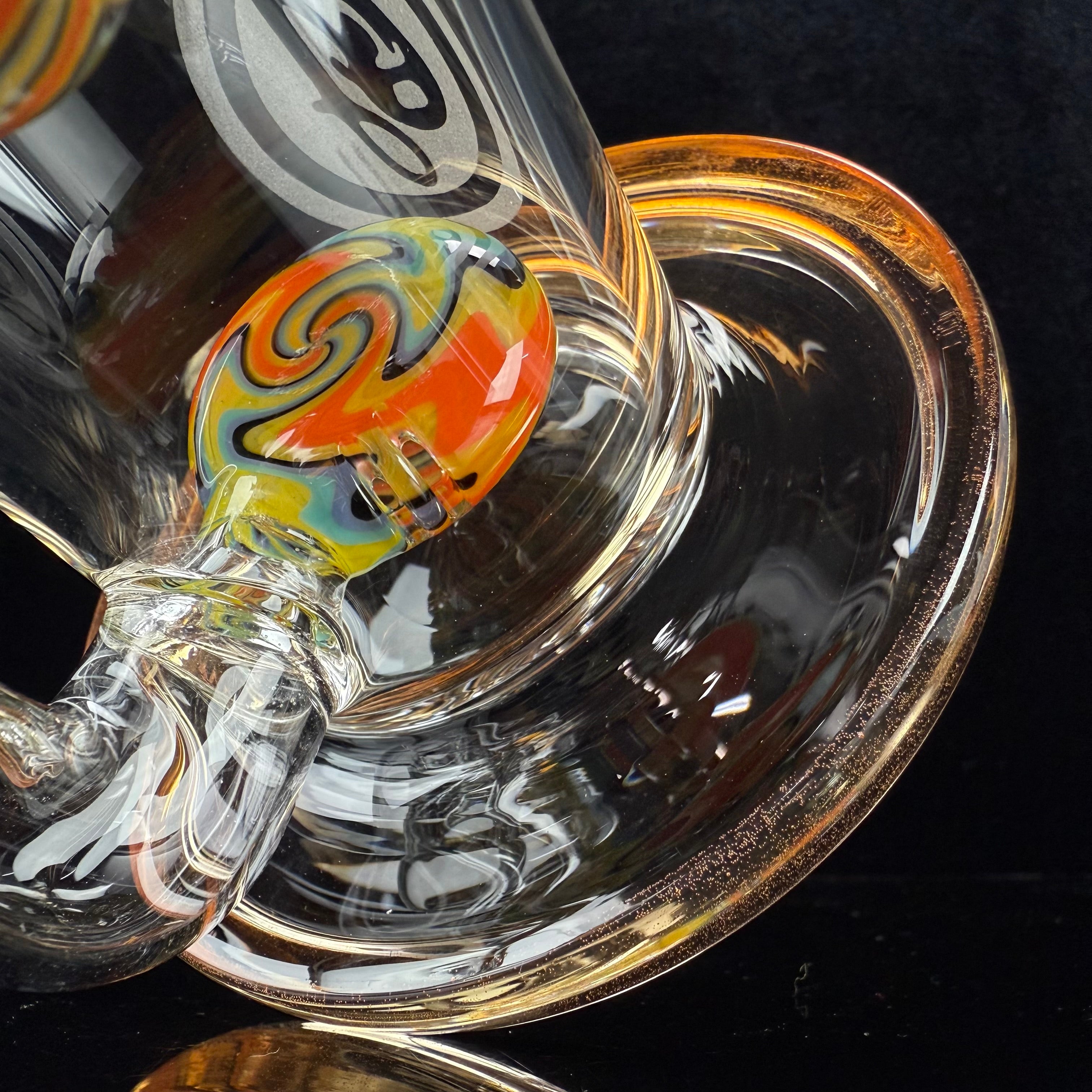 "Sweet Heat" Wig Wag Showerhead-Ball Rig by OJ Flame