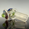 "Elements" Color Multi-hole Slide 18mm by Mobius Glass