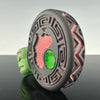 "Africa" Sandblasted Pendant by GlassMaze