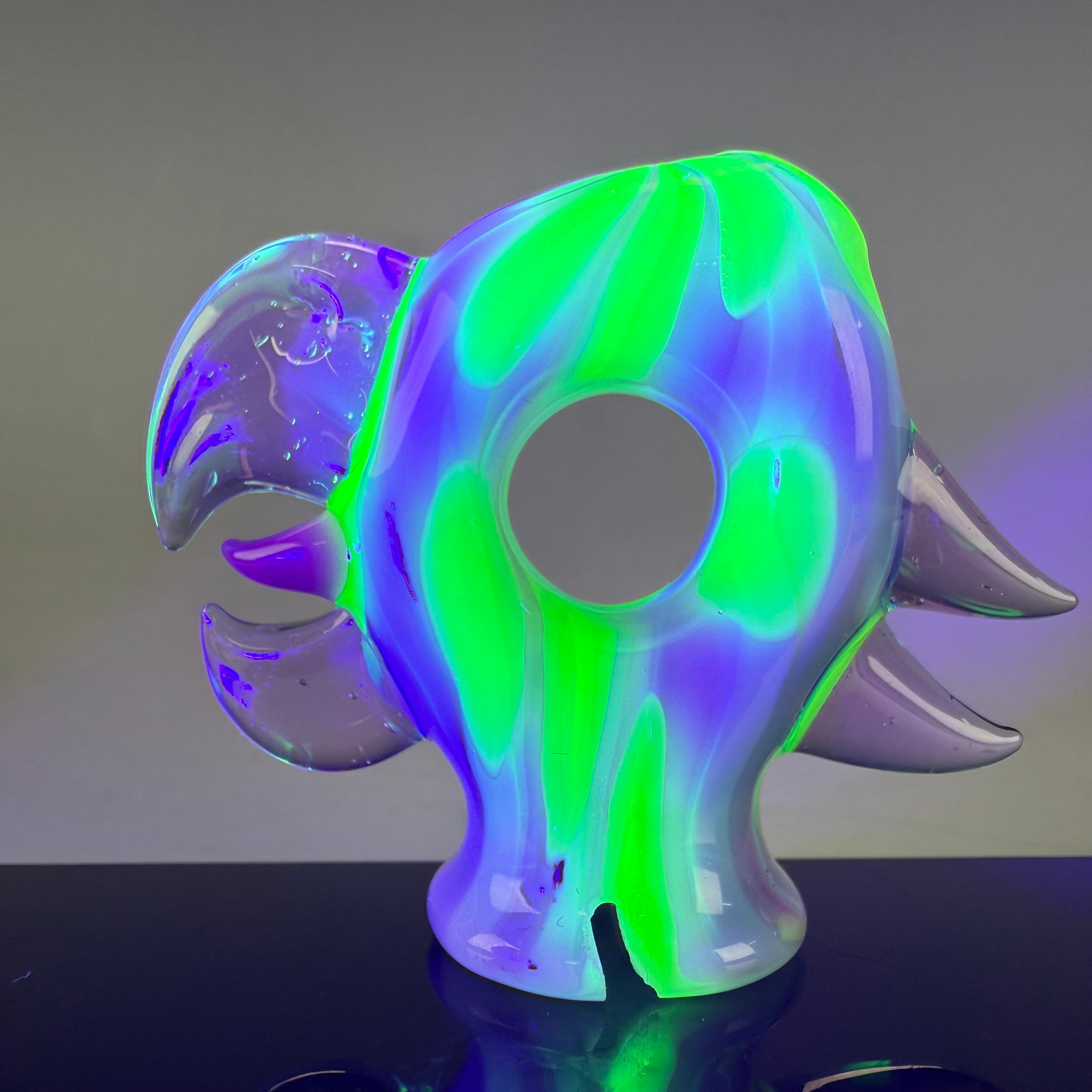 Bird Head Puffco Pivot Top by RJ Glass