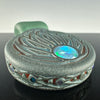 "Agave" Sandblasted Pendant by GlassMaze