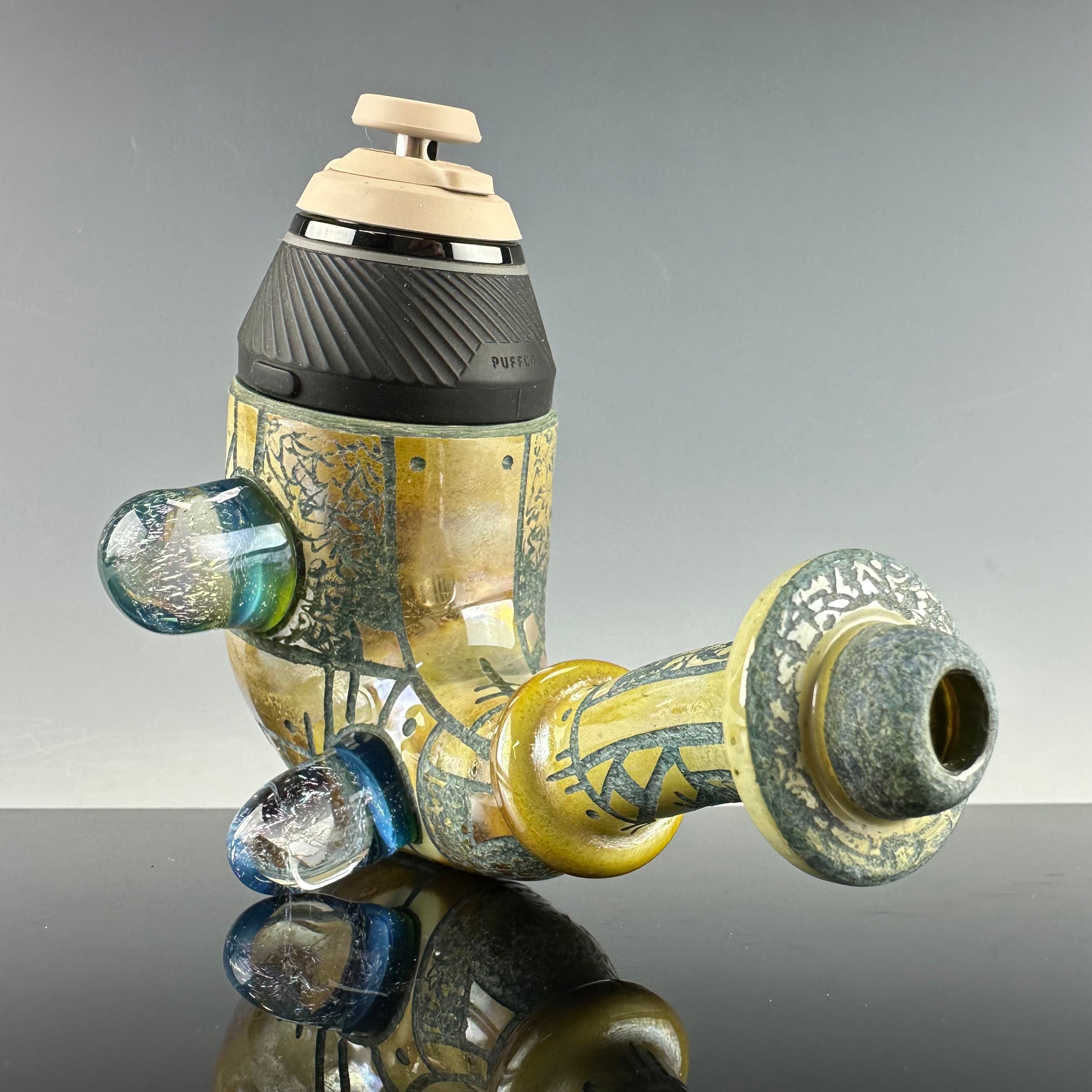 "Blue Caramel" Hand Carved Proxy Sherlock by Corey Clark