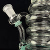 "Green Accented" "Daily Driver" Spinnerjet Waterpipe by Mike Philpot