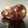 "Amazon Bronze & Bronze Pearl" Spune by Salt Glass