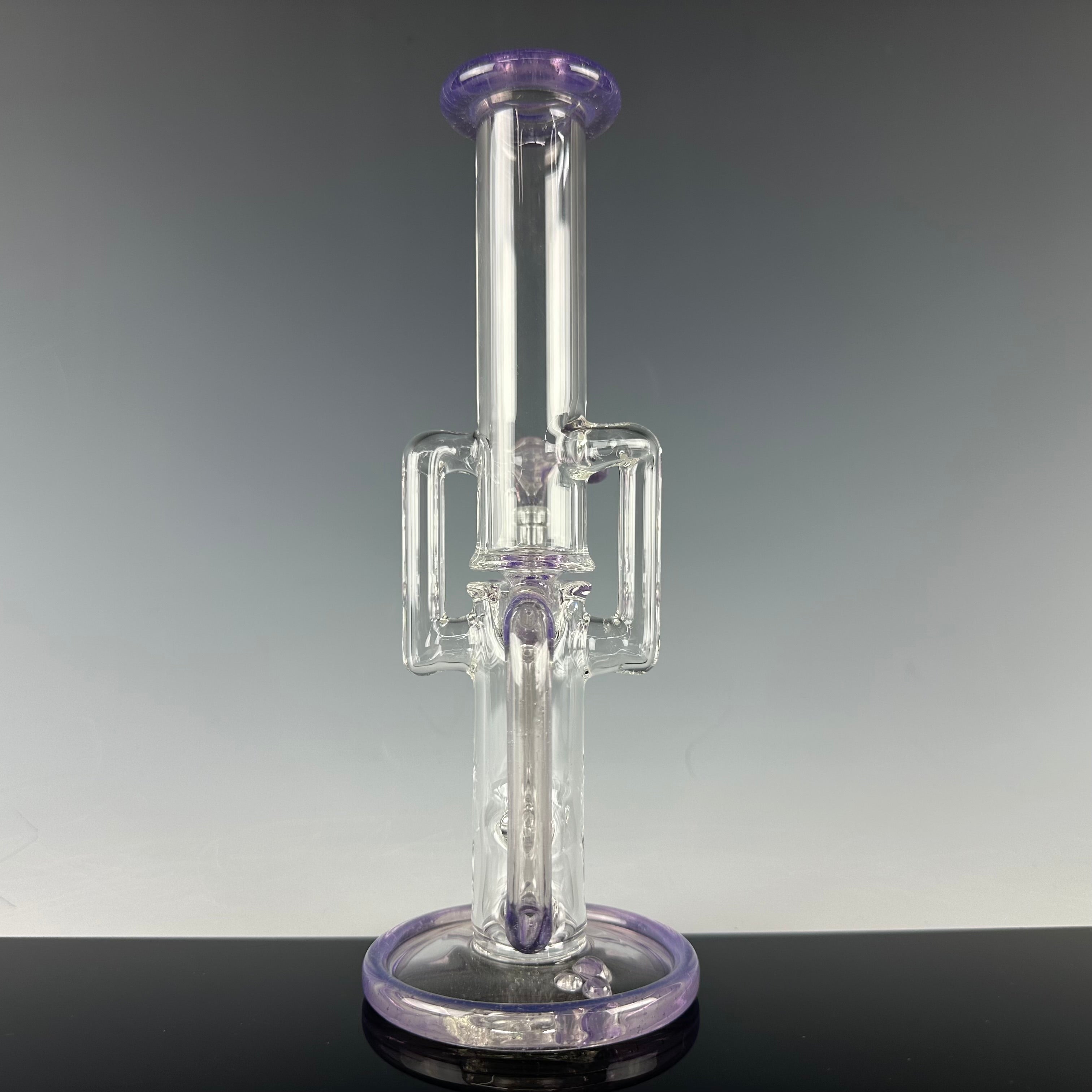 "Pastel Potion CFL" 25mm Recycler Waterpipe by Rye Deyer