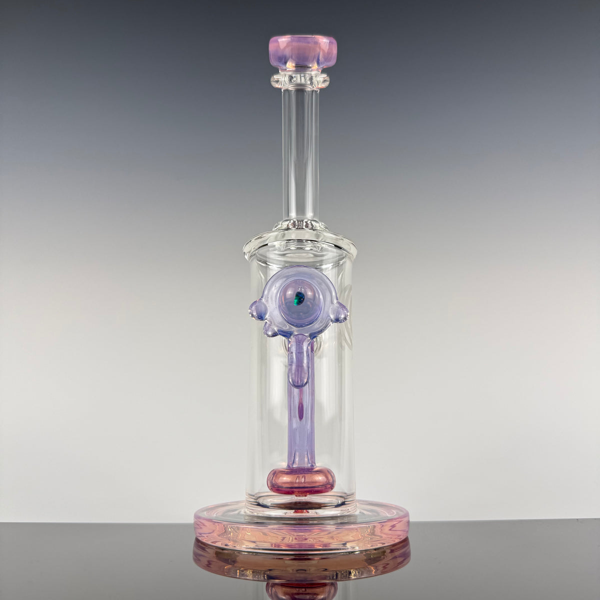 "Pink Slyme & Karmaline" Wig Wag Showerhead Rig by OJ Flame