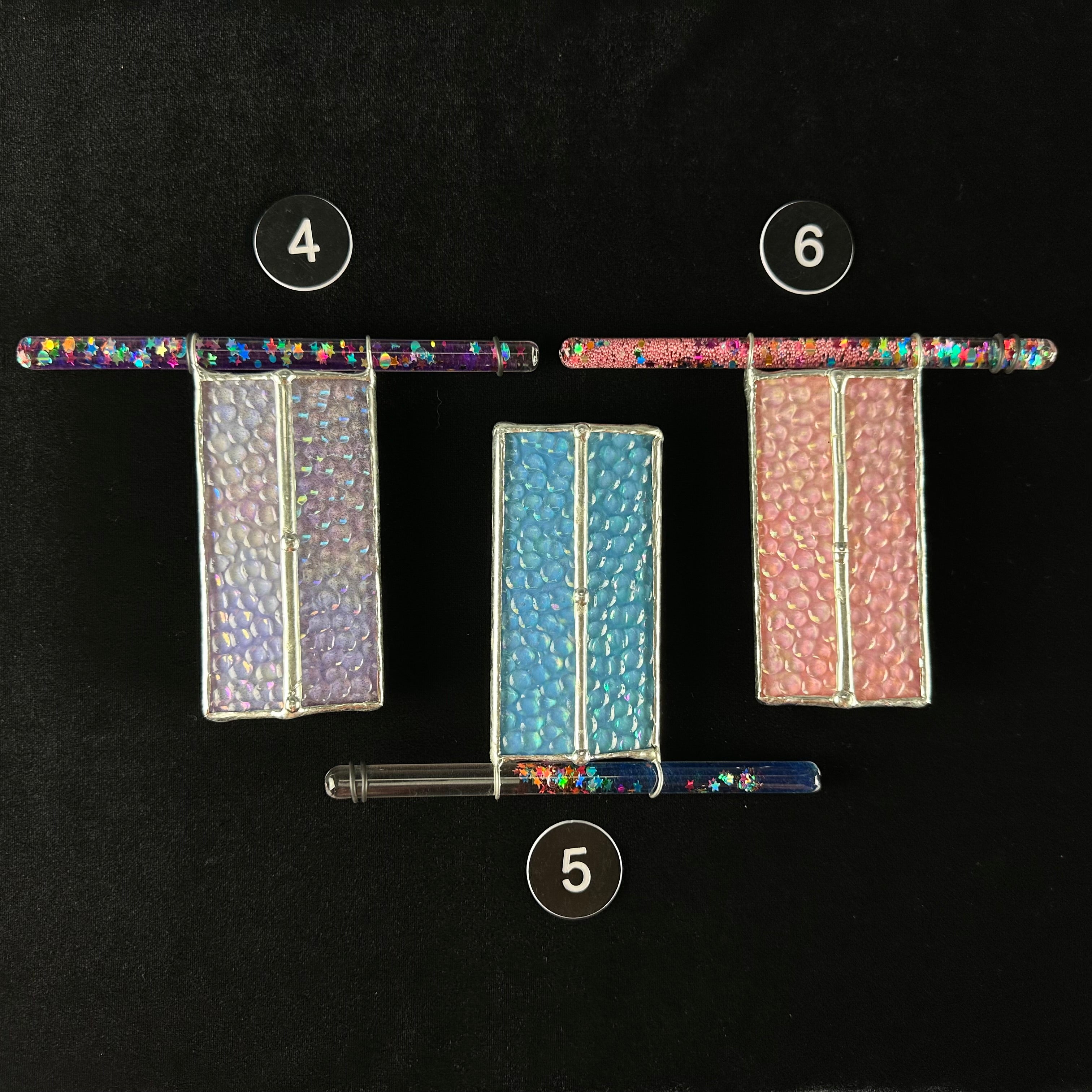 4" Baby "Ying Yang" Kaleidoscope by David L. Sugich
