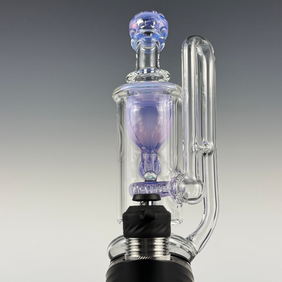 "Lucid" Opal Perc Incycler Puffco Top by OJ Flame