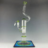 Pillar Natty Neck Solid Foot (Full Accent w/ Accented Seals) by Sovereignty Glass