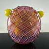 "Roswell" Reticello Hippo Pendant by Crux Glass