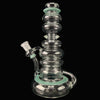 "Green Accented" "Daily Driver" Spinnerjet Waterpipe by Mike Philpot