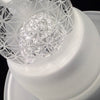 SOL-45 "Sacred G Etched" Lace Sphere by SOL Glassworks