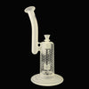 SOL Lace Perc Sherlock Bubbler "Sacred G Etched" by SOL Glassworks