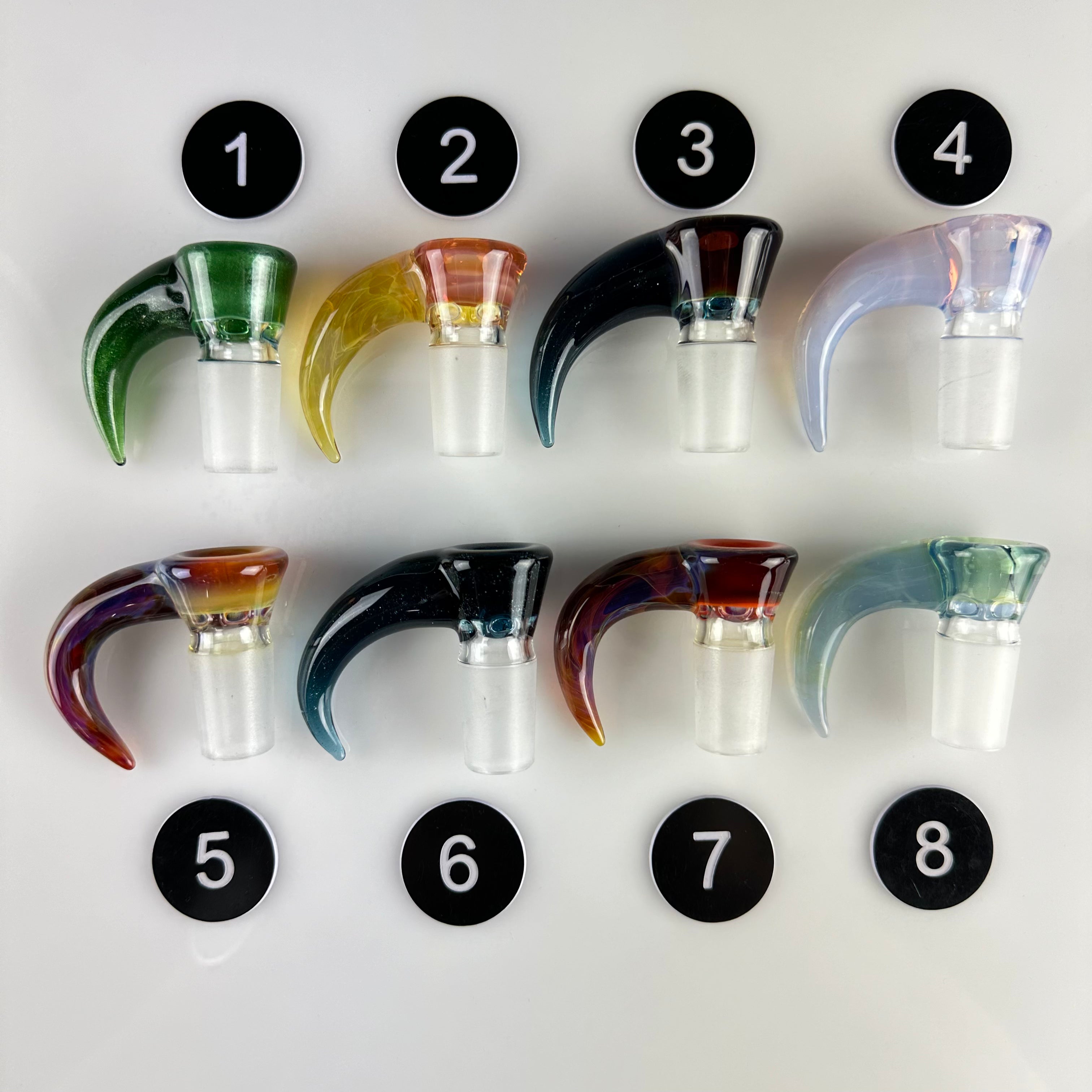 Full Color 4 hole 18mm bowl by Kenta Kito