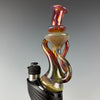 "Purple Luster" Recycler Puffco Attachment by Desi B