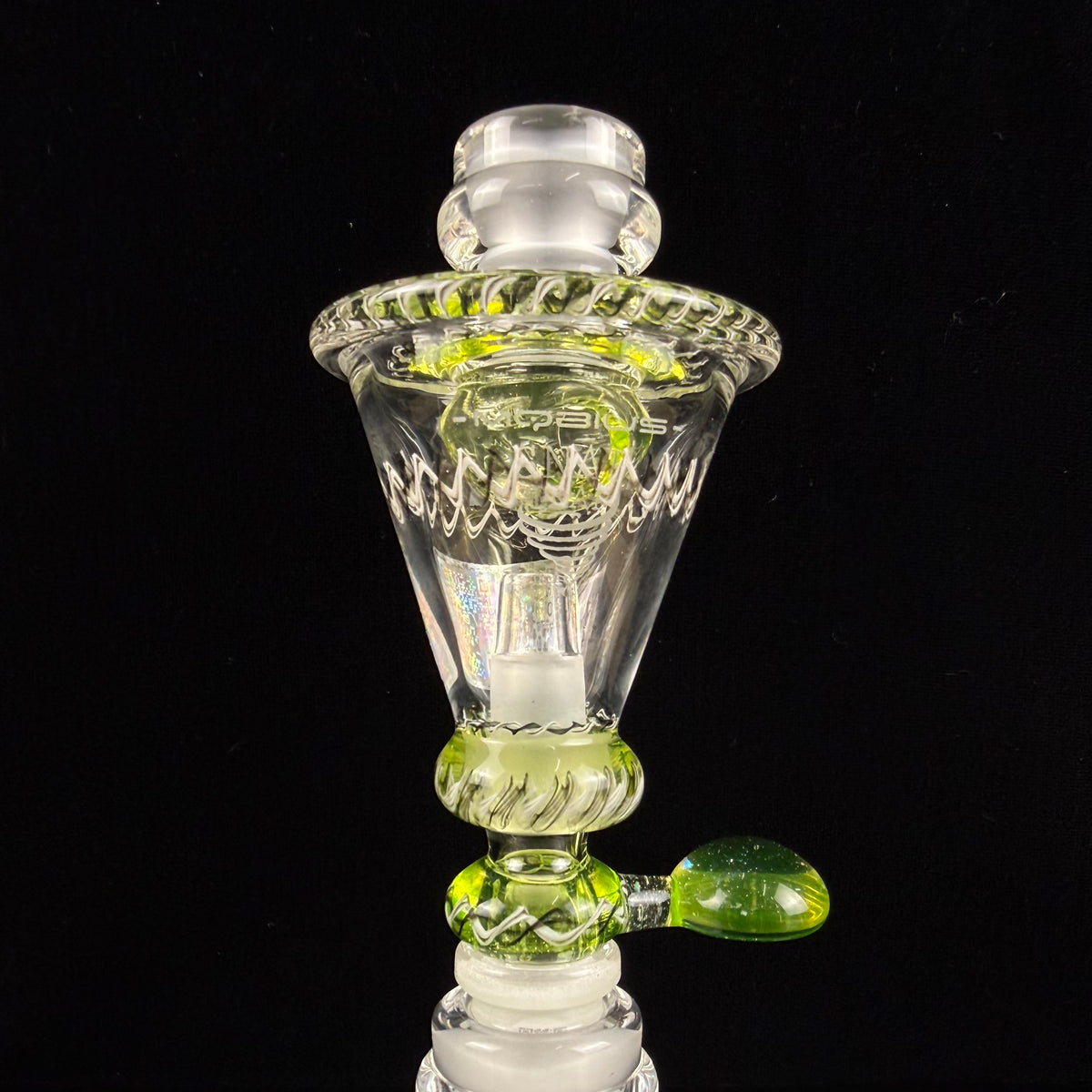 "Elements" UV Reactive Snap Trap w/ Female Fitting 19mm by Mobius Glass