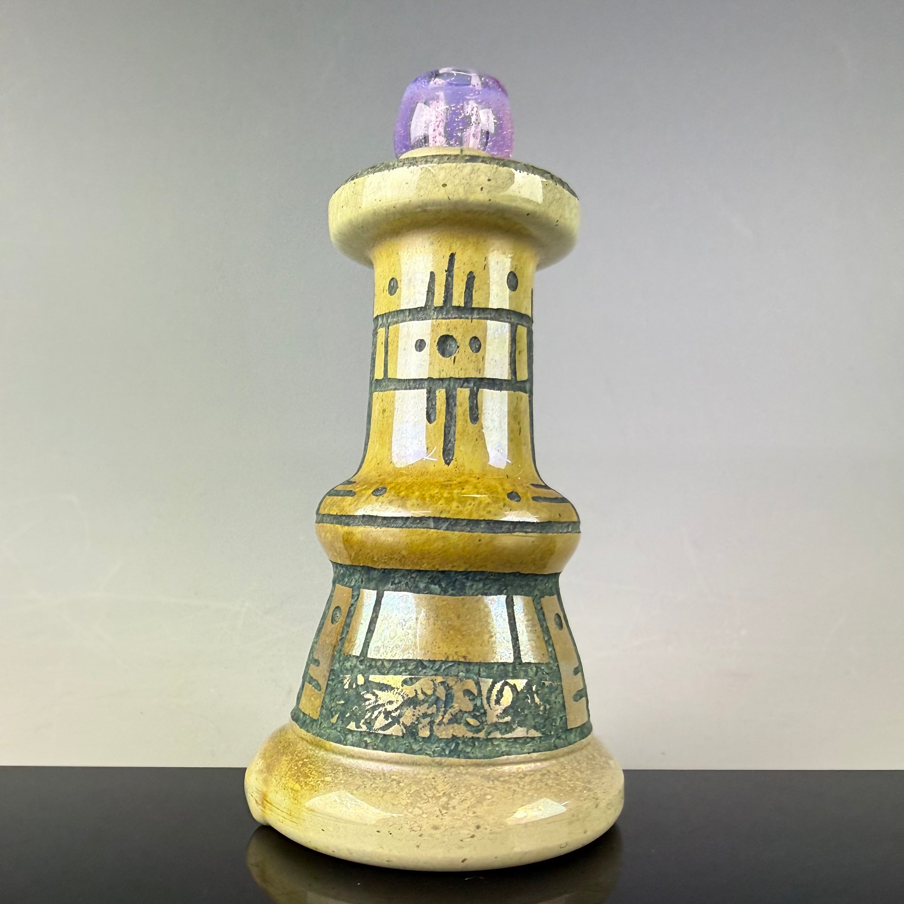 Hand Carved Puffco Dry Top #1 by Corey Clark