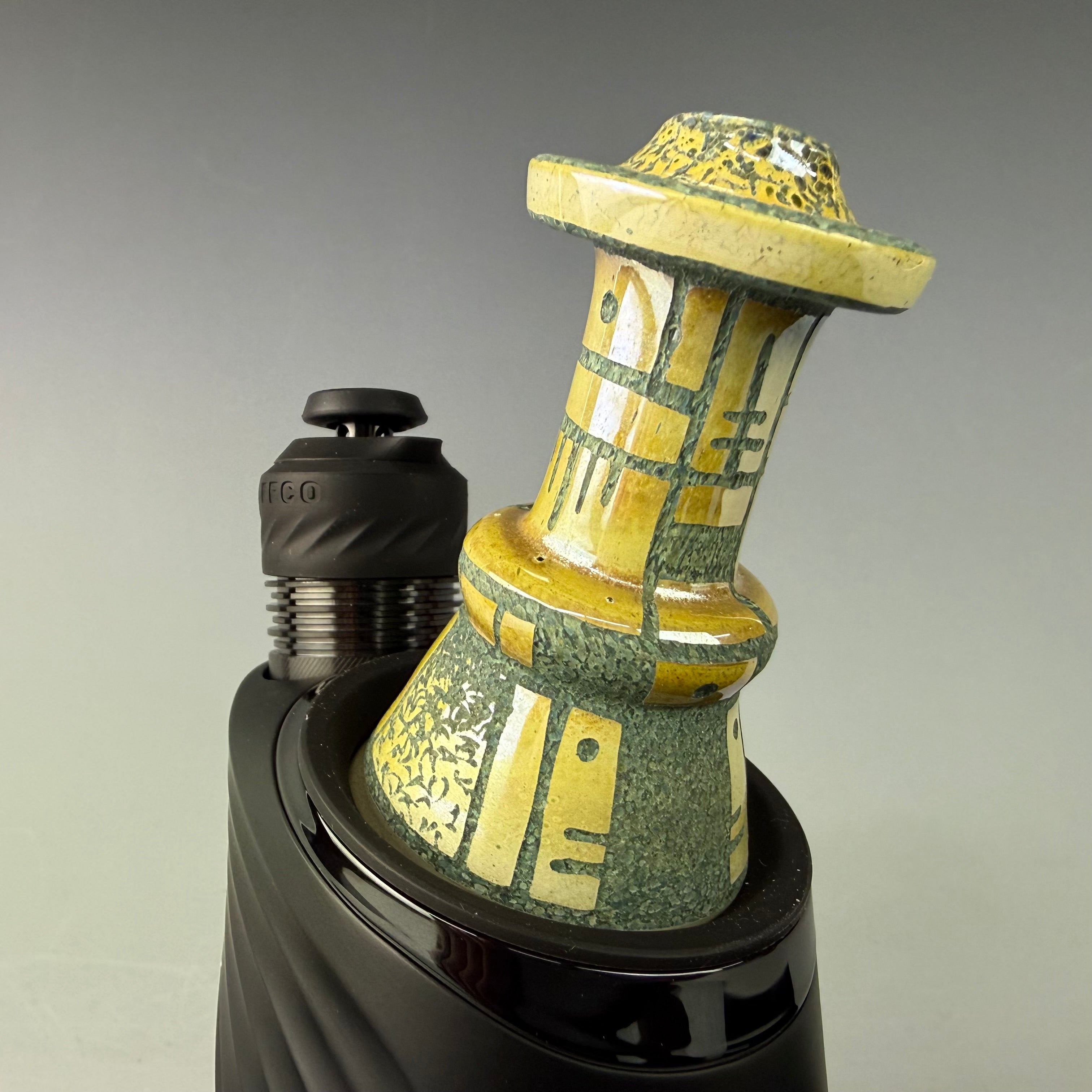 Hand Carved Puffco Dry Top #3 by Corey Clark