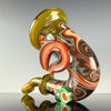 Texas Sun Sherlock W/ Flat Cane Sherlock by Slob Glass