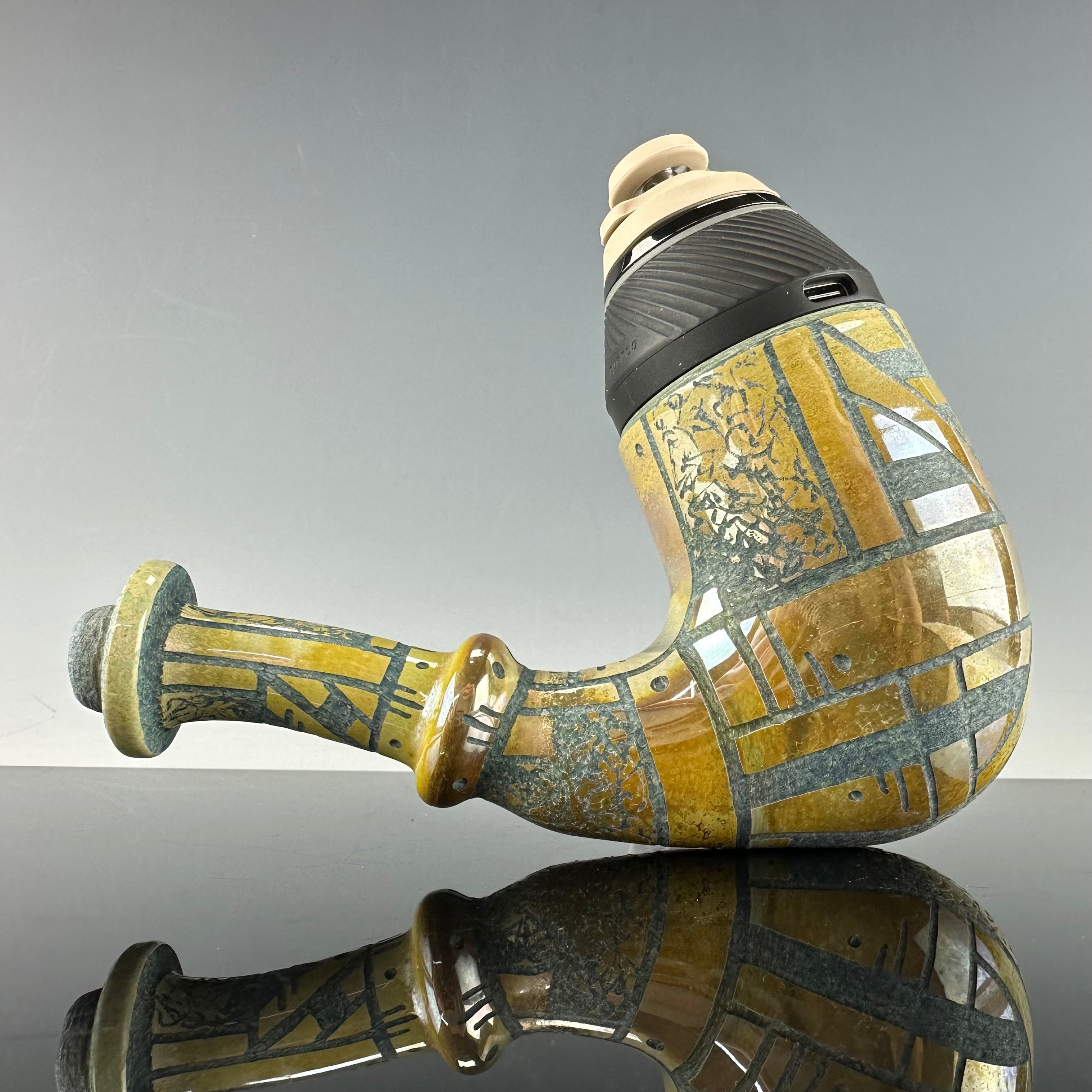 "Blue Caramel" Hand Carved Proxy Sherlock by Corey Clark