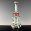 "Aqua Azul & Amber Purple" "Daily Driver" Spinnerjet Waterpipe by Mike Philpot