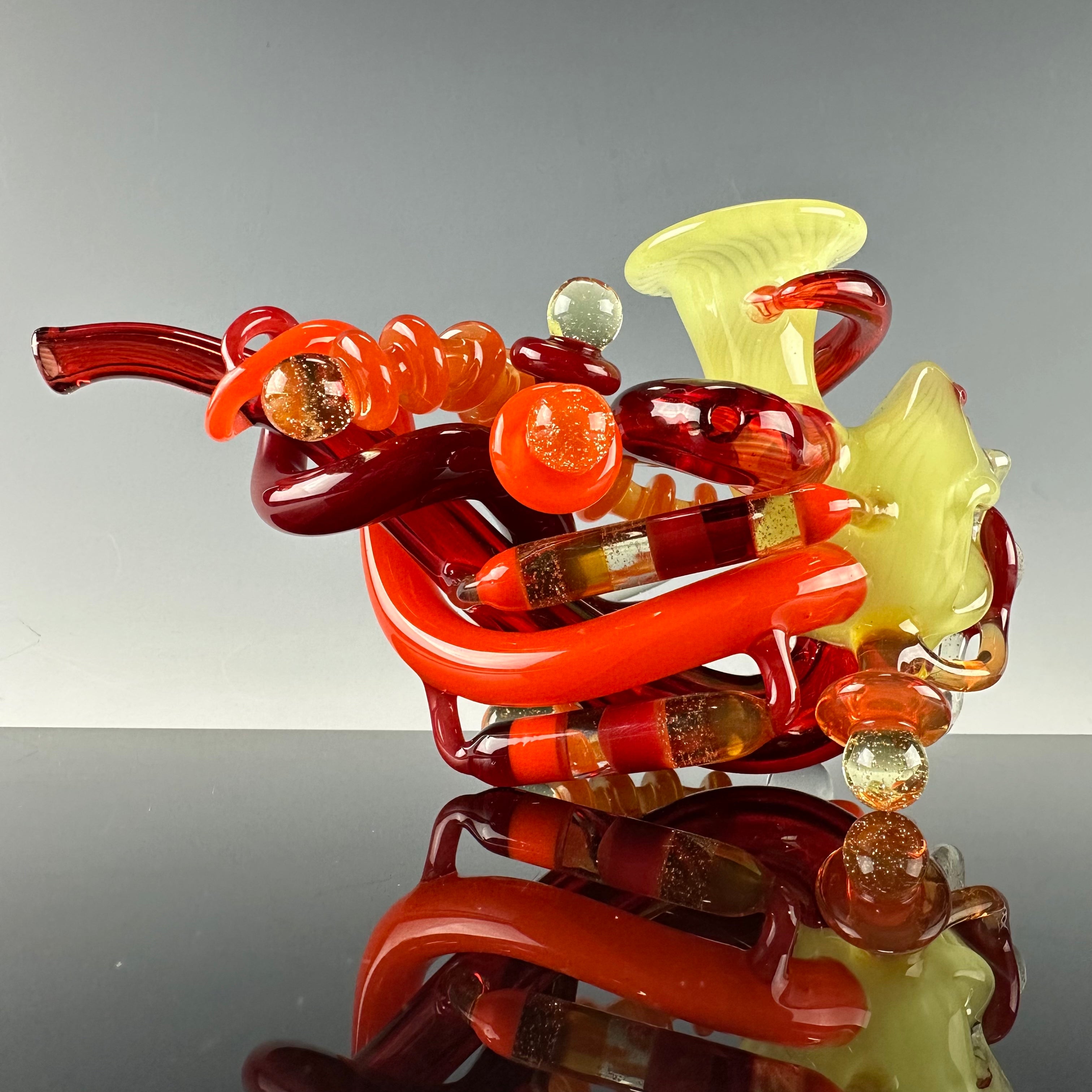 Cyborg Headlock #95 by LaceFace Glass