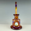 "Double Amber Purple" V2 "Terplock" by Miyagi Glass