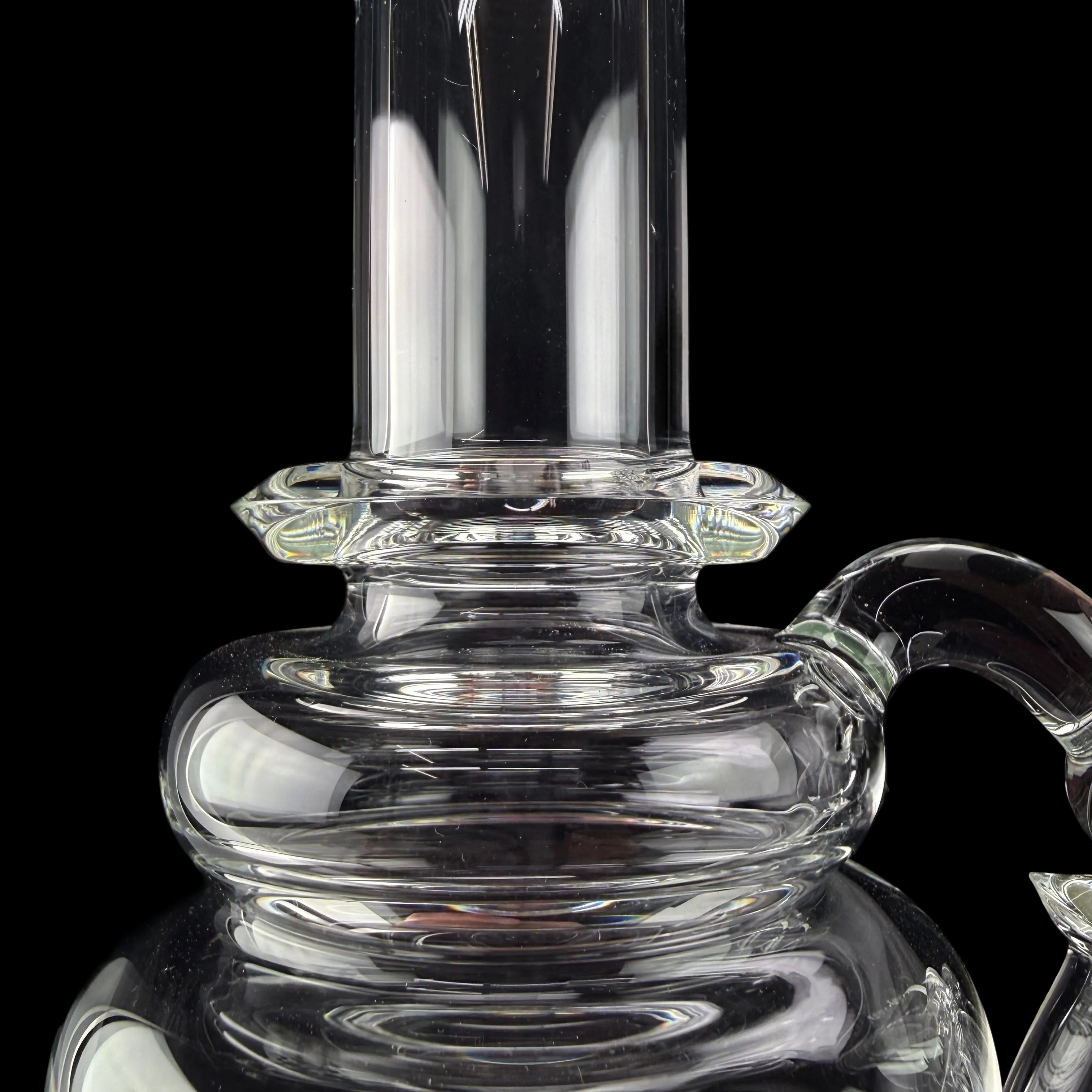Medium "Flowerpot" Waterpipe W/ Slide by Mike Philpot