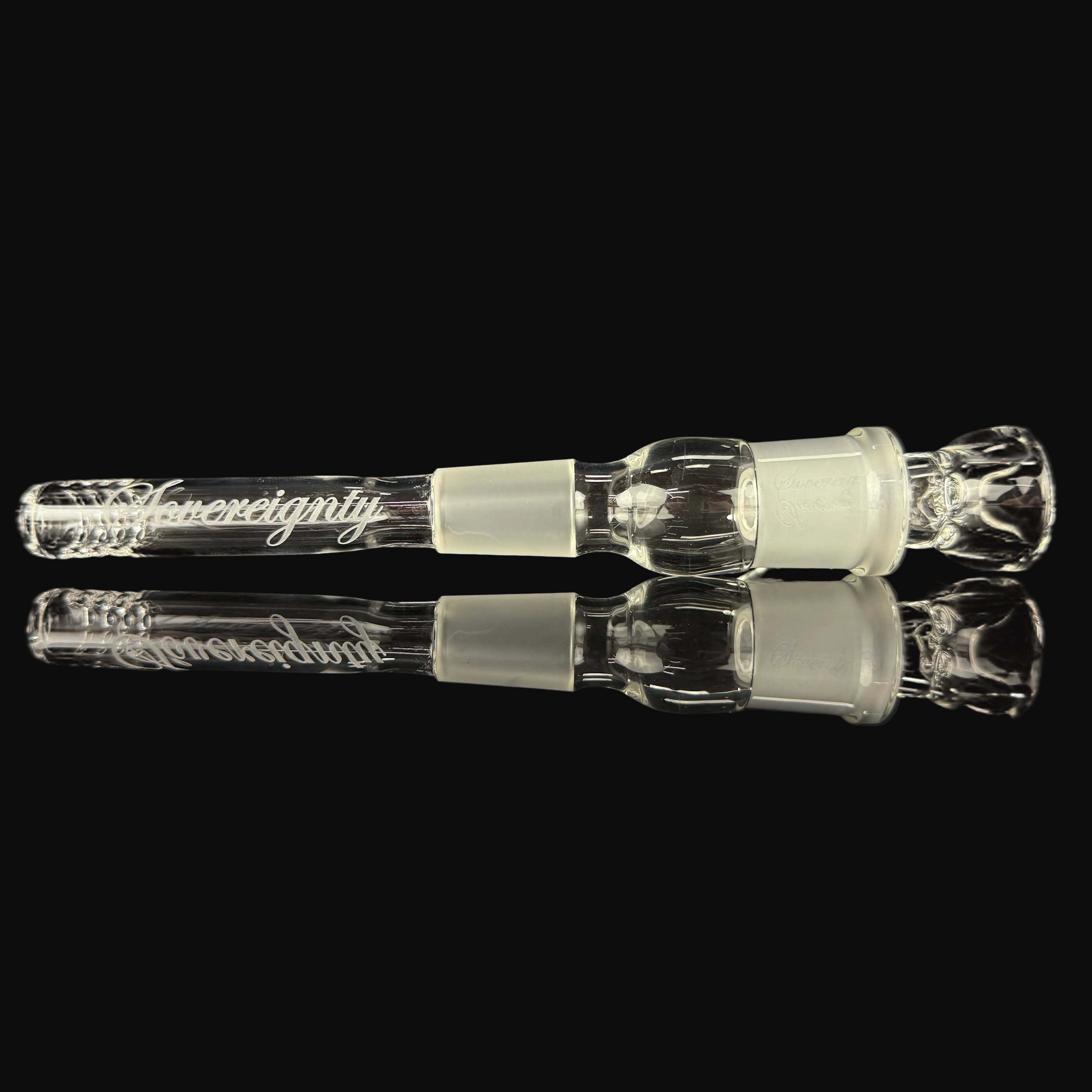 44x4 Diffy Tube W/ Removable 180 Gridded Downstem by Sovereignty Glass