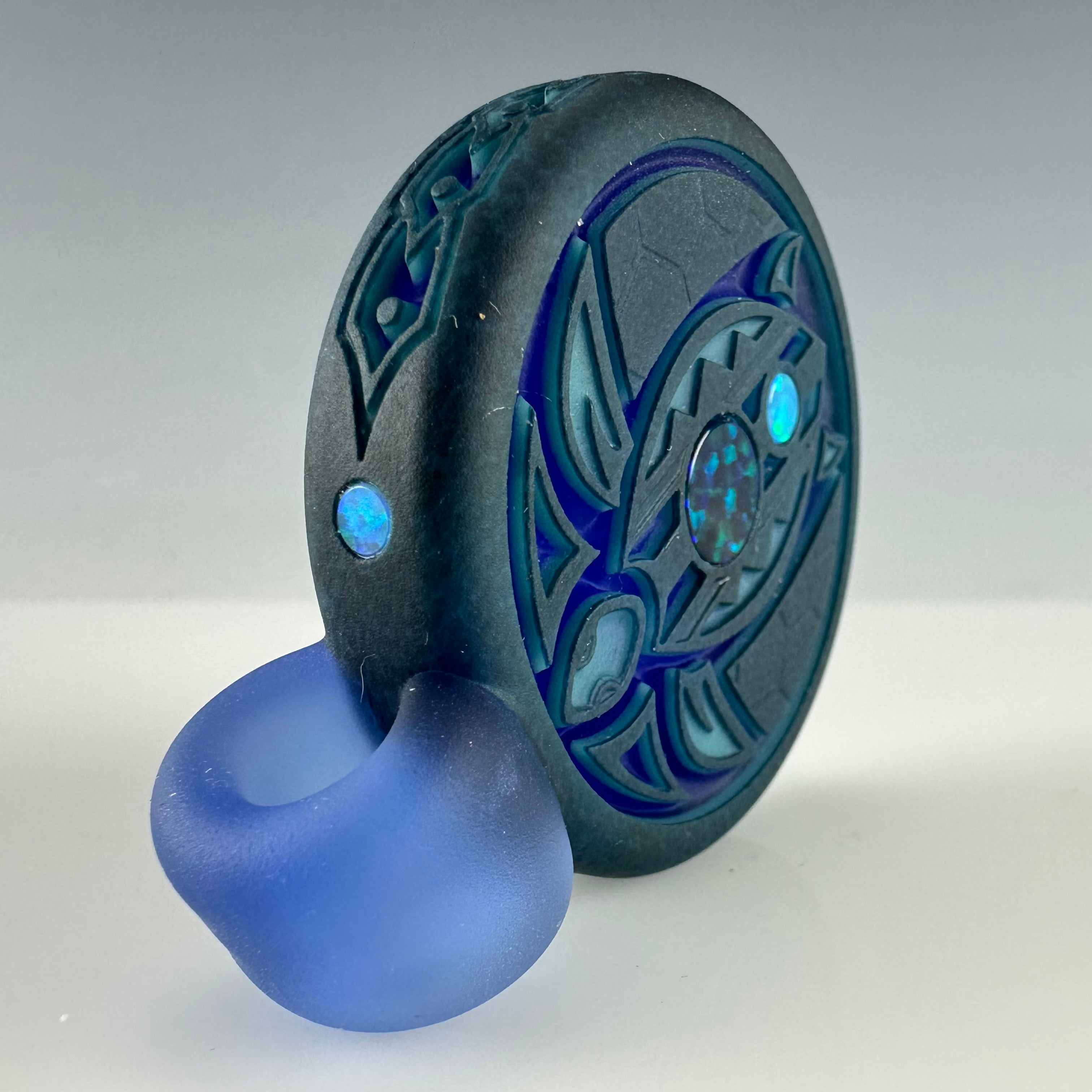 "Polynesian Turtle" Pendant by GlassMaze