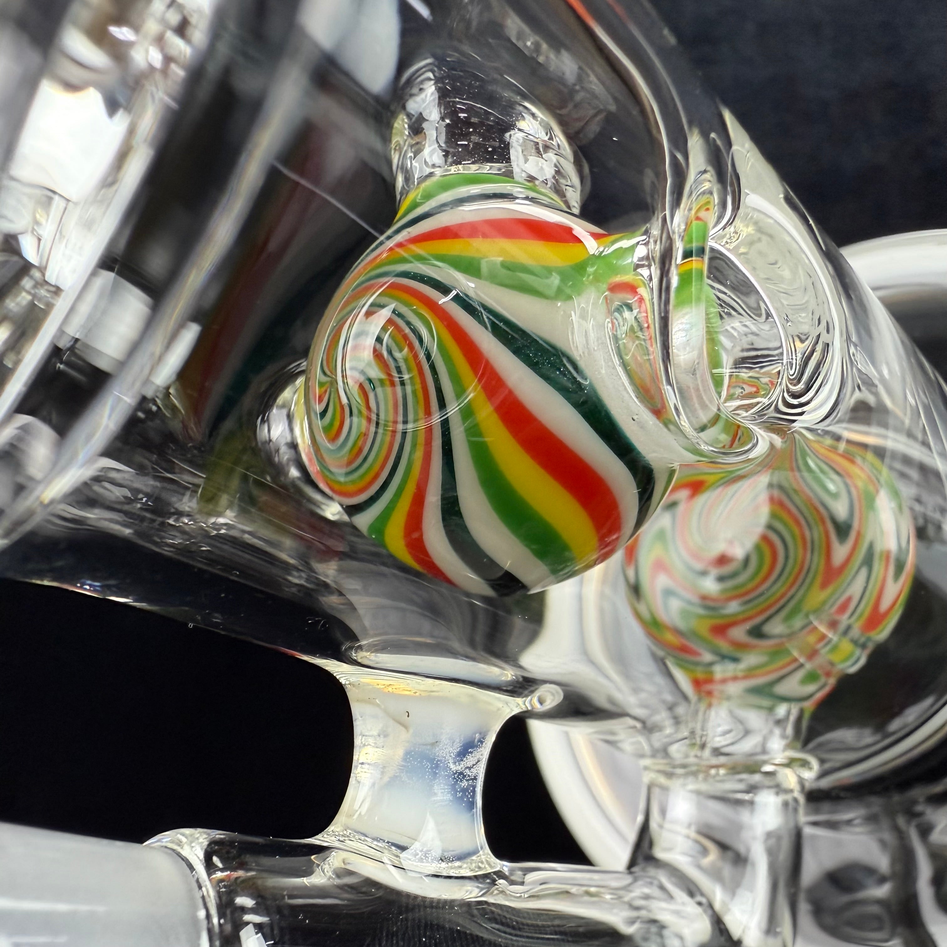 "Gluestick UV" Wig Wag Showerhead-Ball Rig by OJ Flame